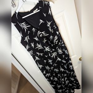 Cato Est 1946 black and white sleeveless jumpsuit size XL